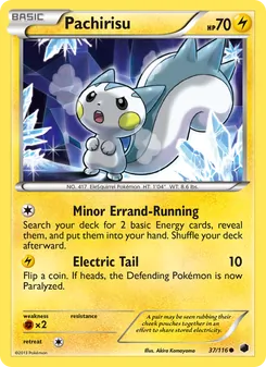 Pachirisu (Plasma Freeze 37)