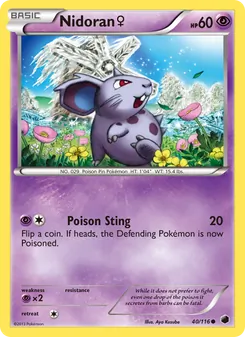 Nidoran ♀ (Plasma Freeze 40)