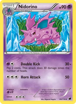 Nidorino (Plasma Freeze 44)