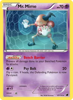 Mr. Mime (Plasma Freeze 47)