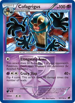 Cofagrigus (Plasma Freeze 57)