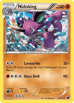 Nidoking (Plasma Freeze 58)
