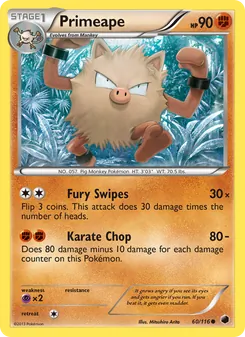 Primeape (Plasma Freeze 60)