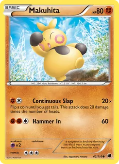 Makuhita (Plasma Freeze 62)