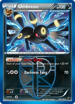 Umbreon (Plasma Freeze 64)