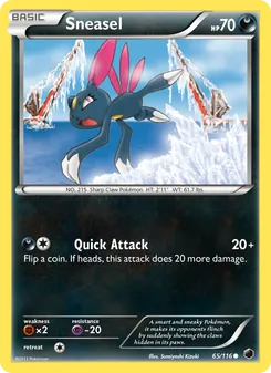 Sneasel (Plasma Freeze 65)