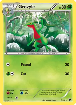 Grovyle (Plasma Freeze 7)