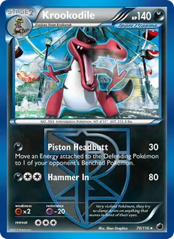 Krookodile (Plasma Freeze 70)