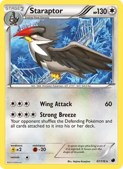 Staraptor (Plasma Freeze 97)