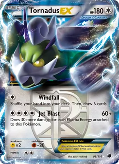 Tornadus-EX (Plasma Freeze 98)