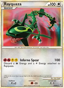 Rayquaza (Call of Legends 20)