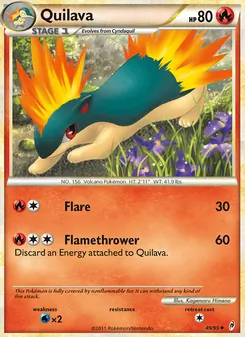 Quilava (Call of Legends 49)