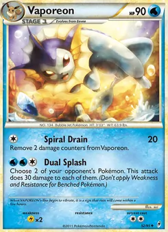 Vaporeon (Call of Legends 52)