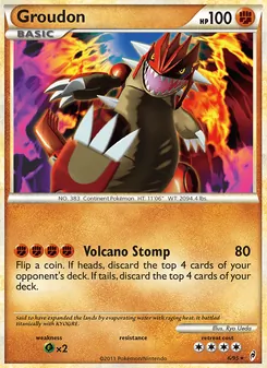 Groudon (Call of Legends 6)