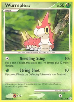 Wurmple (Diamond & Pearl 104)