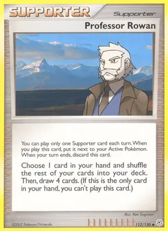 Professor Rowan (Diamond & Pearl 112)