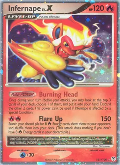 Infernape LV.X (Diamond & Pearl 121)