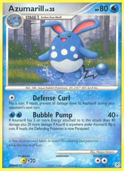 Azumarill (Diamond & Pearl 18)