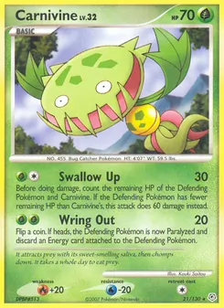 Carnivine (Diamond & Pearl 21)