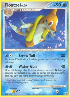 Floatzel (Diamond & Pearl 26)