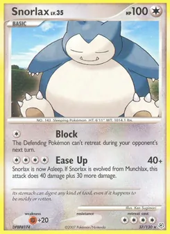 Snorlax (Diamond & Pearl 37)