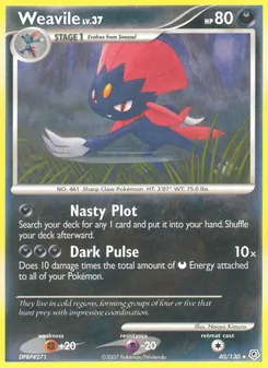 Weavile (Diamond & Pearl 40)