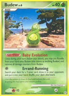 Budew (Diamond & Pearl 43)