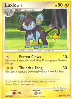 Luxio (Diamond & Pearl 52)