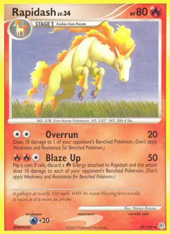 Rapidash (Diamond & Pearl 59)