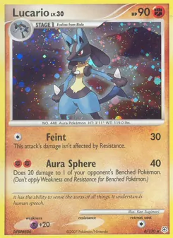 Lucario (Diamond & Pearl 6)