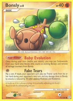 Bonsly (Diamond & Pearl 71)