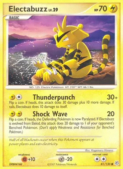Electabuzz (Diamond & Pearl 81)