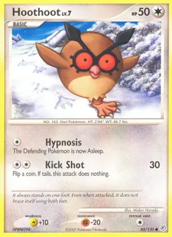 Hoothoot (Diamond & Pearl 85)