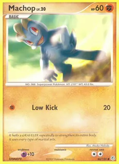 Machop (Diamond & Pearl 86)