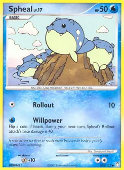 Spheal (Mysterious Treasures 102)