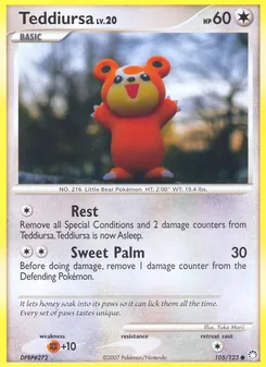 Teddiursa (Mysterious Treasures 105)