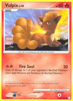 Vulpix (Mysterious Treasures 107)