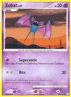 Zubat (Mysterious Treasures 108)