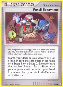 Fossil Excavator (Mysterious Treasures 111)