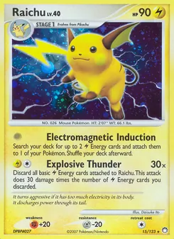 Raichu (Mysterious Treasures 15)