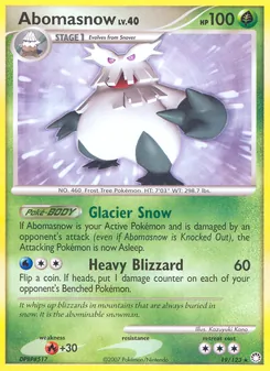 Abomasnow (Mysterious Treasures 19)