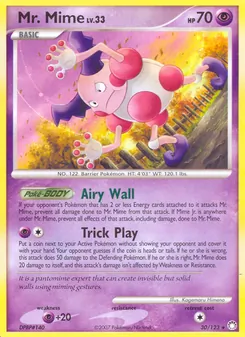 Mr. Mime (Mysterious Treasures 30)