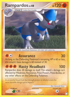 Rampardos (Mysterious Treasures 33)