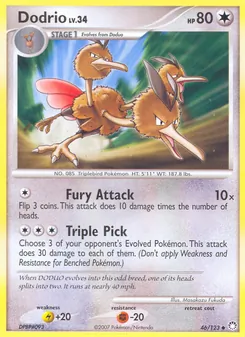 Dodrio (Mysterious Treasures 46)