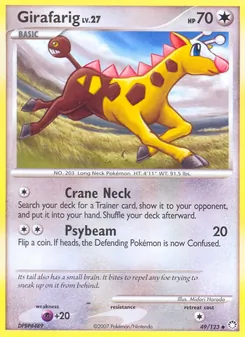 Girafarig (Mysterious Treasures 49)