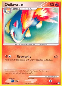 Quilava (Mysterious Treasures 60)