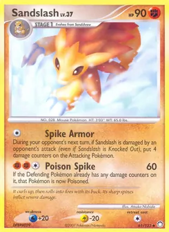 Sandslash (Mysterious Treasures 61)