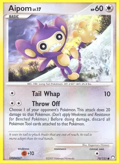 Aipom (Mysterious Treasures 70)