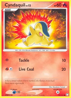 Cyndaquil (Mysterious Treasures 79)
