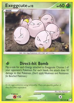 Exeggcute (Mysterious Treasures 82)